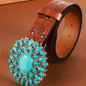 NEW! Boho western vegan belt